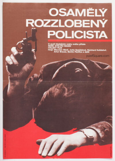 Movie Poster, The Rebel, Alexej Jaros, 1980s Cinema Art