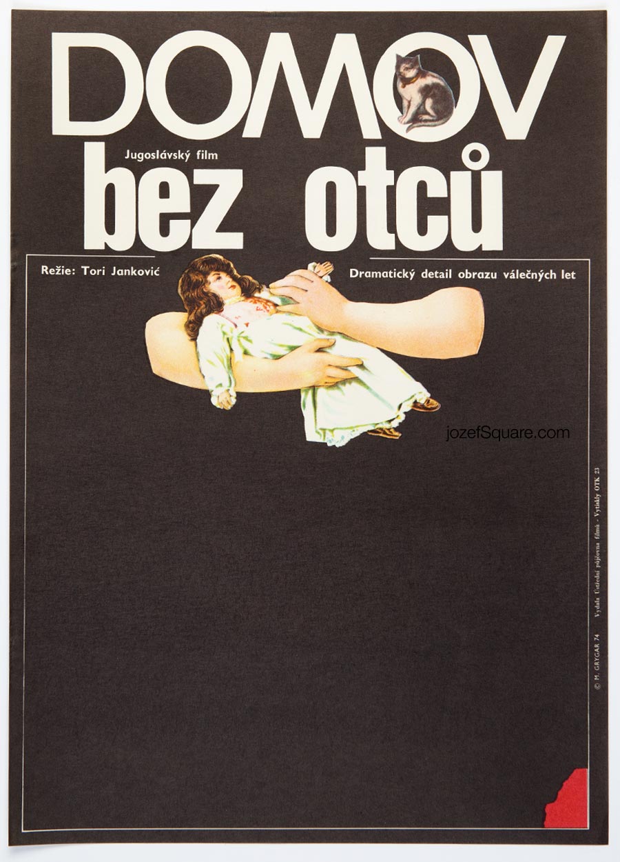 Movie Poster, Mirko and Slavko, Milan Grygar, 1974
