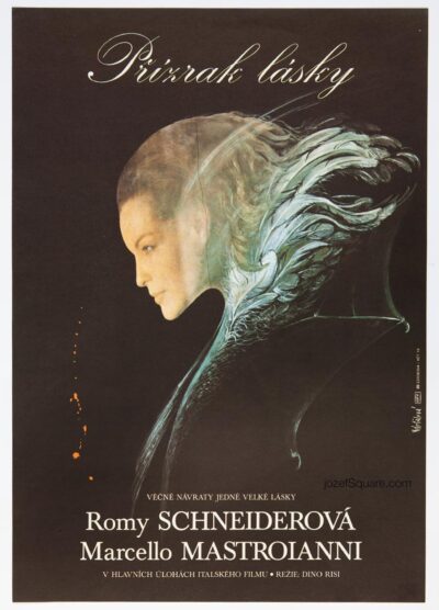 Movie Poster, Ghost of Love, Olga Polackova-Vyletalova, 1984