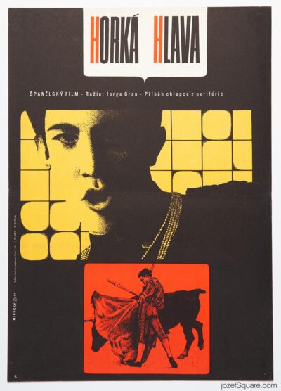 Movie Poster, The Rash One, Vasil Miovsky, 1960s Cinema Art