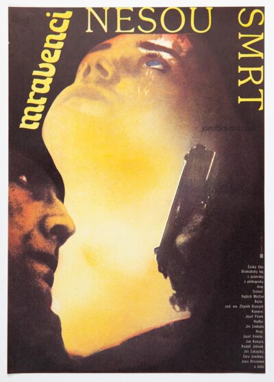 Movie Poster, Ants Bring Death, Zdenek Ziegler, 1985