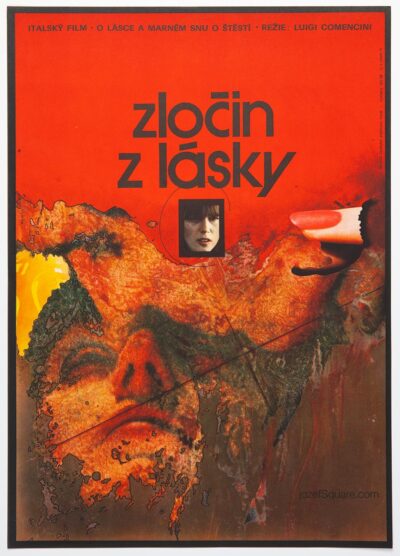 Movie Poster, Somewhere Beyond Love, Zdenek Ziegler, 1976