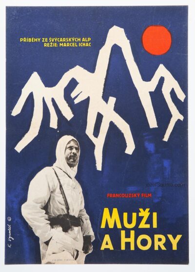 Movie Poster, Stars at Noon, Karel Vysusil, 1960s Cinema Art
