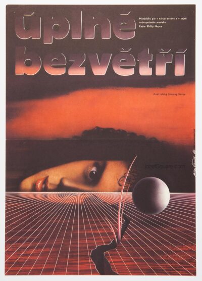 Movie Poster, Dead Calm, Milan Pecak, 1980s Cinema Art