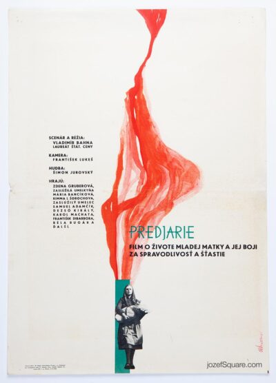 Movie Poster, Before the Spring, Rudolf Altrichter, 1960s Cinema Art