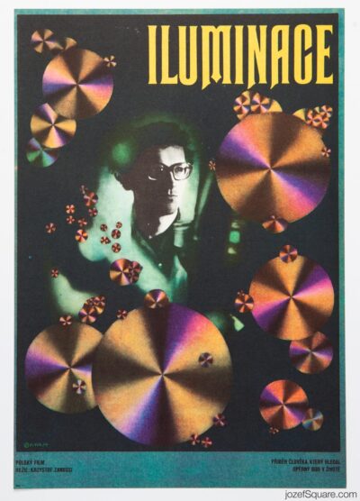 Movie Poster, The Illumination, Zdenek Virt, 1970s Cinema Art
