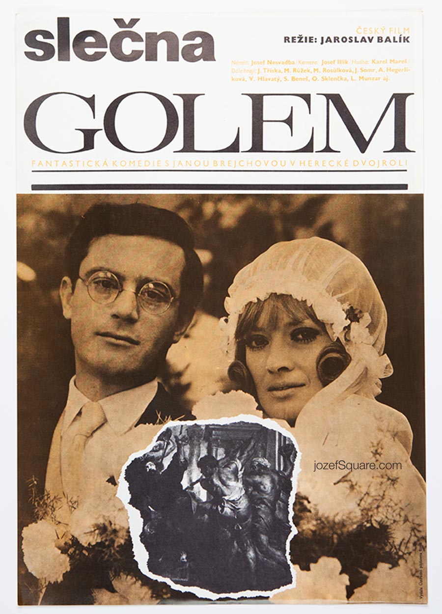 Movie Poster, Miss Golem 2, Unknown Artist, 1970s Cinema Art