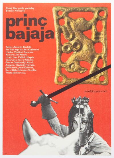 Movie Poster, Prince Bajaja, Unknown Artist, 1970s Cinema Art