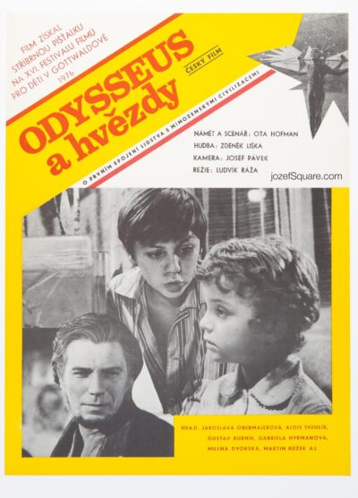 Movie Poster, Odysseus And Stars, Unknown Artist, 1970s Cinema Art