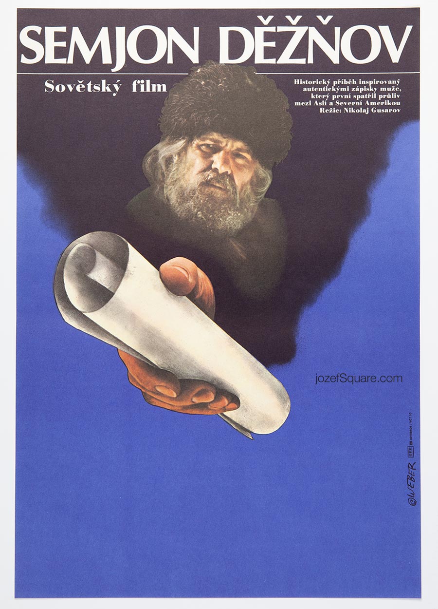 Movie Poster – Semyon Dezhnev, Jan Weber, 1983