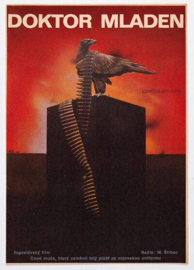 Movie Poster, Doctor Mladen, Josef Vyletal, 1975