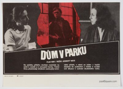 Movie Poster, The House in the Park, Unknown Artist, 1980s Cinema Art