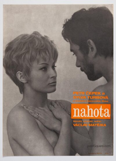 Movie Poster, Nudity, 1970s Cinema Art