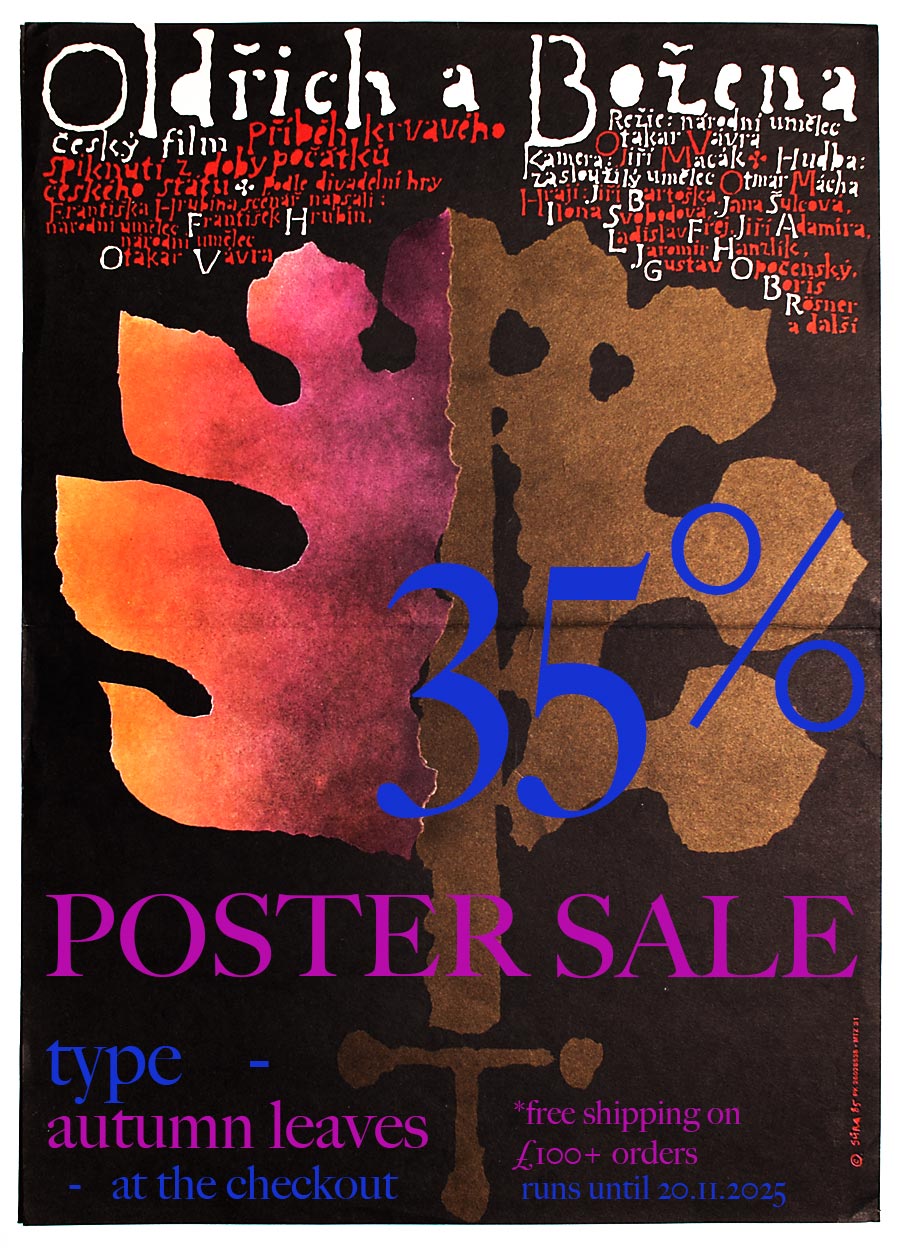 35% Poster Sale Autumn 2025