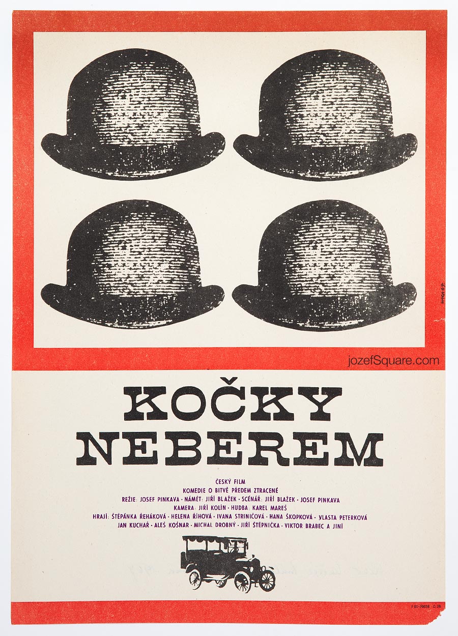 Movie Poster, We Don't Give Chicks a Lift, Karel Vaca, 1960s Art Posters
