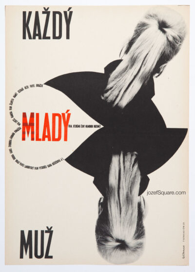 Collage Movie Poster, Every Young Man, Jiří Svoboda, 1966