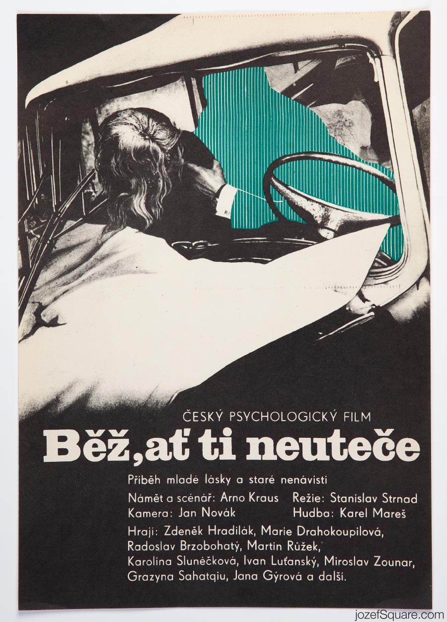 Abstract Movie Poster, Do be Quick, Ladislav Hruškovič, 1976